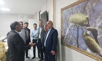دیدار فرماندار ارومیه از مرکز بهداشت شهرستان ارومیه به مناسبت هفته سلامت