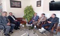بازدید مدیر حراست دانشگاه از بیمارستانهای اشنویه