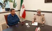 دیدار مدیر سازمان‌های مردم‌ نهاد دانشگاه علوم پزشکی آذربایجان غربی با رییس دانشکده علوم پزشکی میاندوآب