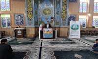 برپایی چادر و ایستگاه سلامت در مسجد جامع شهرستان نقده