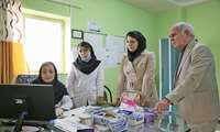 حضور مدیر شبکه بهداشت و درمان در مرکز خدمات جامع سلامت روستایی محمدیار