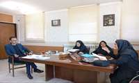 حضور کارشناسان بهداشت خانواده معاونت بهداشت استان در شبکه بهداشت و درمان تکاب 