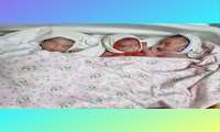 تولد نوزادان سه قلو در بیمارستان امام خمینی سردشت