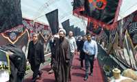بازدید مسئول نهاد نمایندگی مقام معظم رهبری و هیئت همراه از پایانه مرزی تمرچین