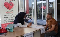 برپایی ایستگاه سلامت بمناسبت روز جهانی قلب