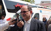 بدرقه کاروان فوریتهای پزشکی آذربایجان غربی به اربعین حسینی(ع) 