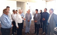 بازدید مدیرکل امور استان‌های سازمان غذا و دارو کشور  از واحد تولید الکل شهرستان میاندوآب