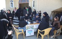  برپایی چادر و ایستگاه سلامت