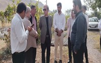 بازدید مدیر سازمان‌های مردم‌نهاد و خیرین سلامت دانشگاه از پروژه‌های خیرساز شهرستان پیرانشهر