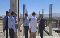 بررسی میدانی وضعیت پروژه بیمارستان جدیدالاحداث حضرت ولیعصر(عج) شهرستان چایپاره