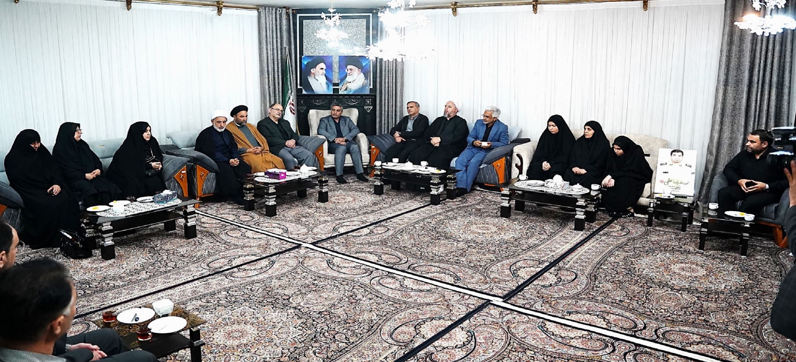 دیدار با خانواده سردار شهید علیرضا لطفی شهید اقتدار ملی